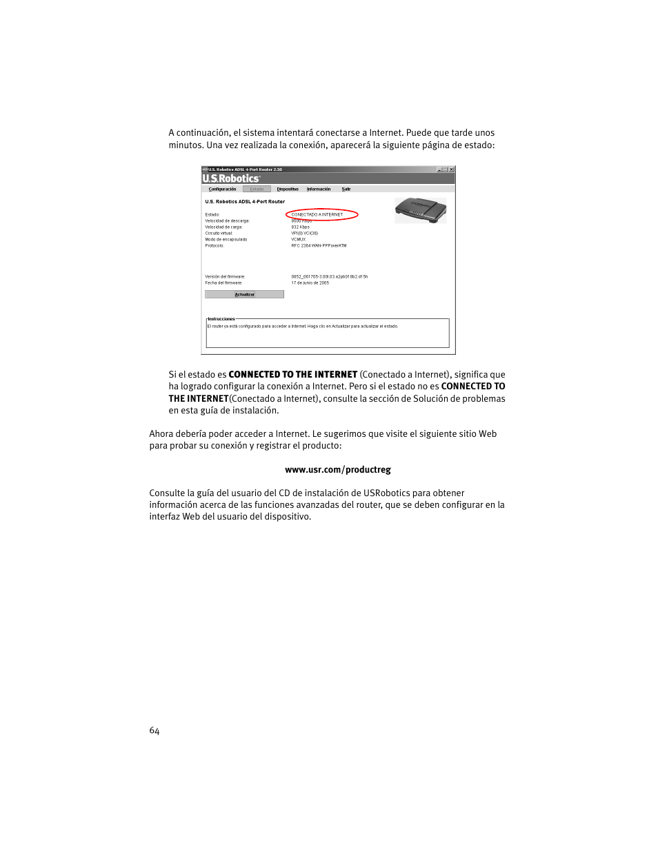 USRobotics ADSL 4-Port Router User Manual | Page 66 / 120