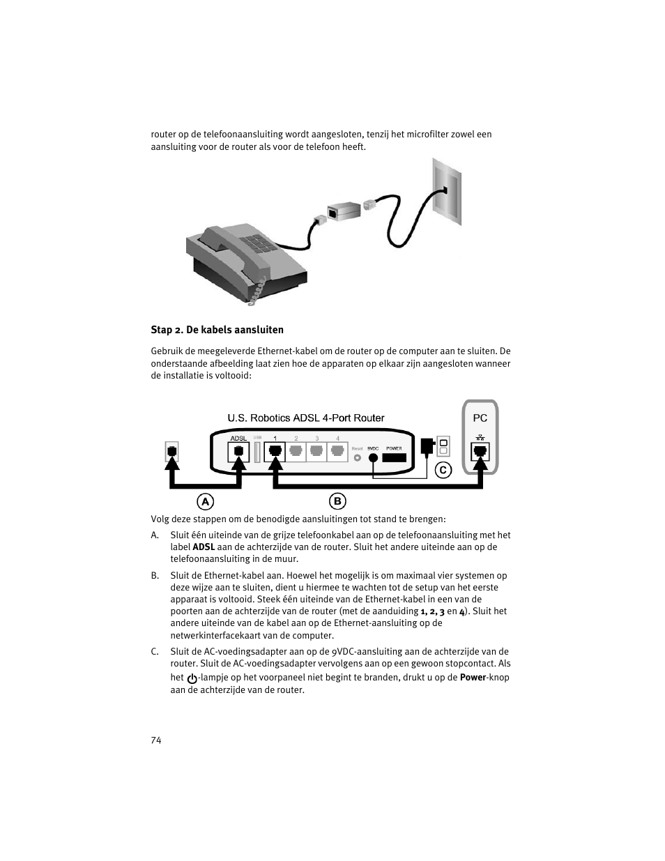 USRobotics ADSL 4-Port Router User Manual | Page 76 / 120