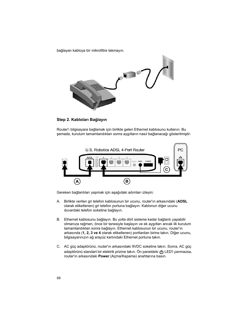 USRobotics ADSL 4-Port Router User Manual | Page 90 / 120