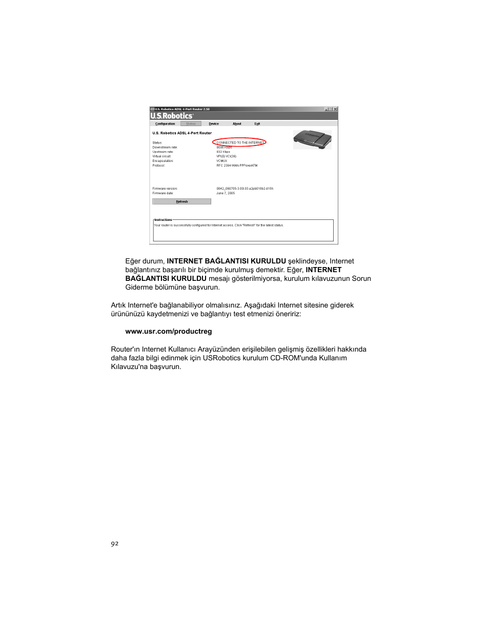 USRobotics ADSL 4-Port Router User Manual | Page 94 / 120