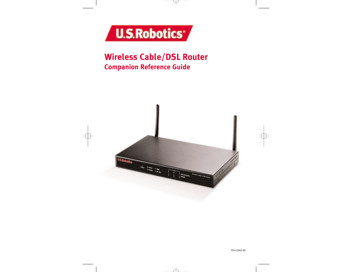 USRobotics Wireless Cable/DSL Router User Manual | 13 pages