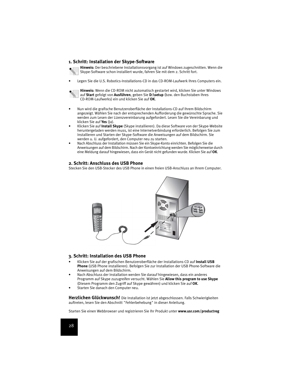 USRobotics USR9600 User Manual | Page 31 / 139