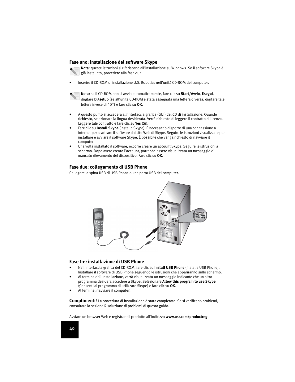 USRobotics USR9600 User Manual | Page 43 / 139