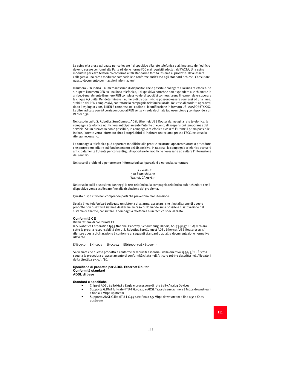 USRobotics 9003 User Manual | Page 115 / 182