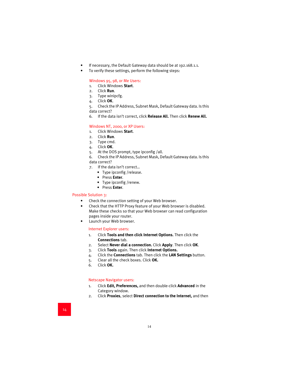 USRobotics 9003 User Manual | Page 18 / 182