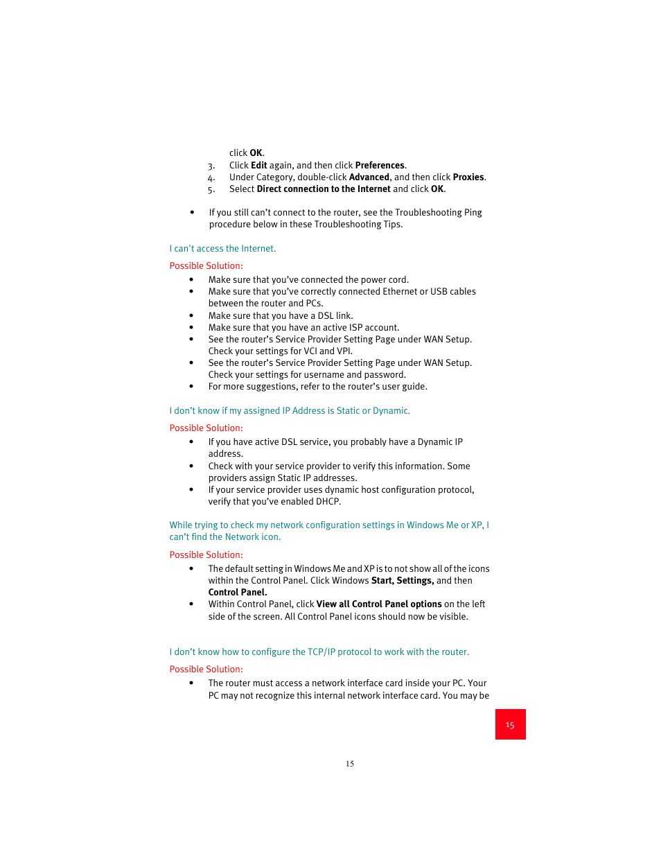 USRobotics 9003 User Manual | Page 19 / 182