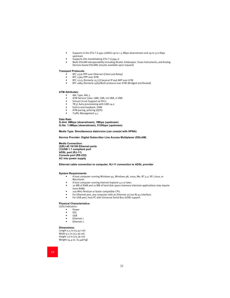 USRobotics 9003 User Manual | Page 26 / 182