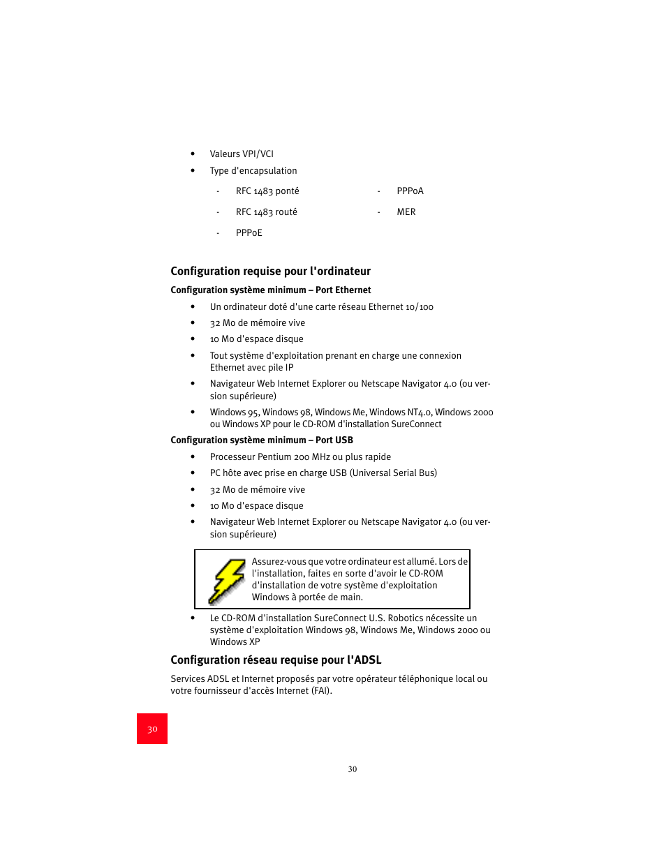 USRobotics 9003 User Manual | Page 34 / 182