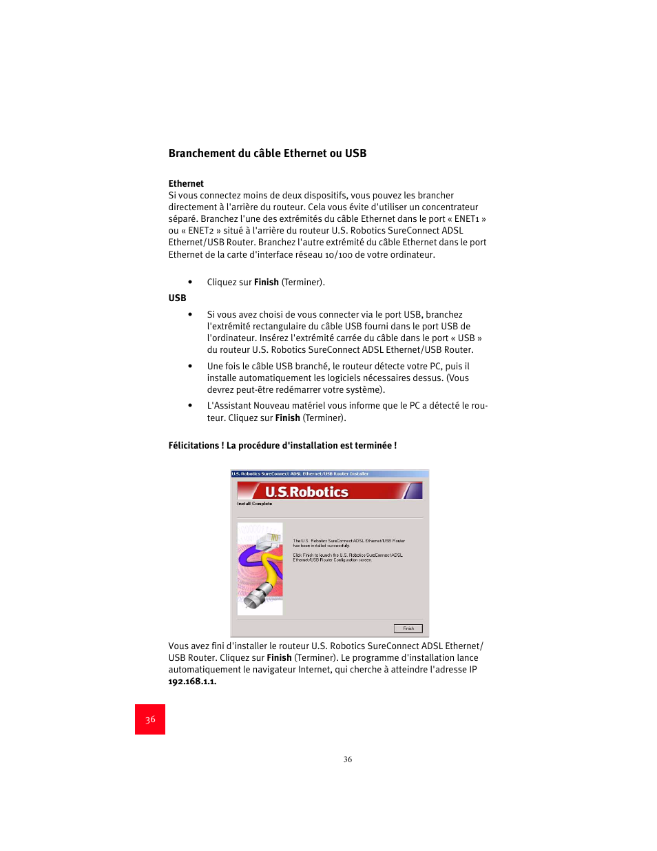 USRobotics 9003 User Manual | Page 40 / 182