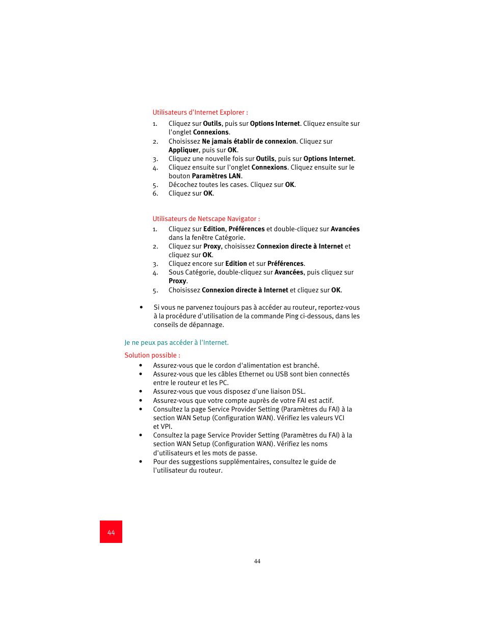 USRobotics 9003 User Manual | Page 48 / 182