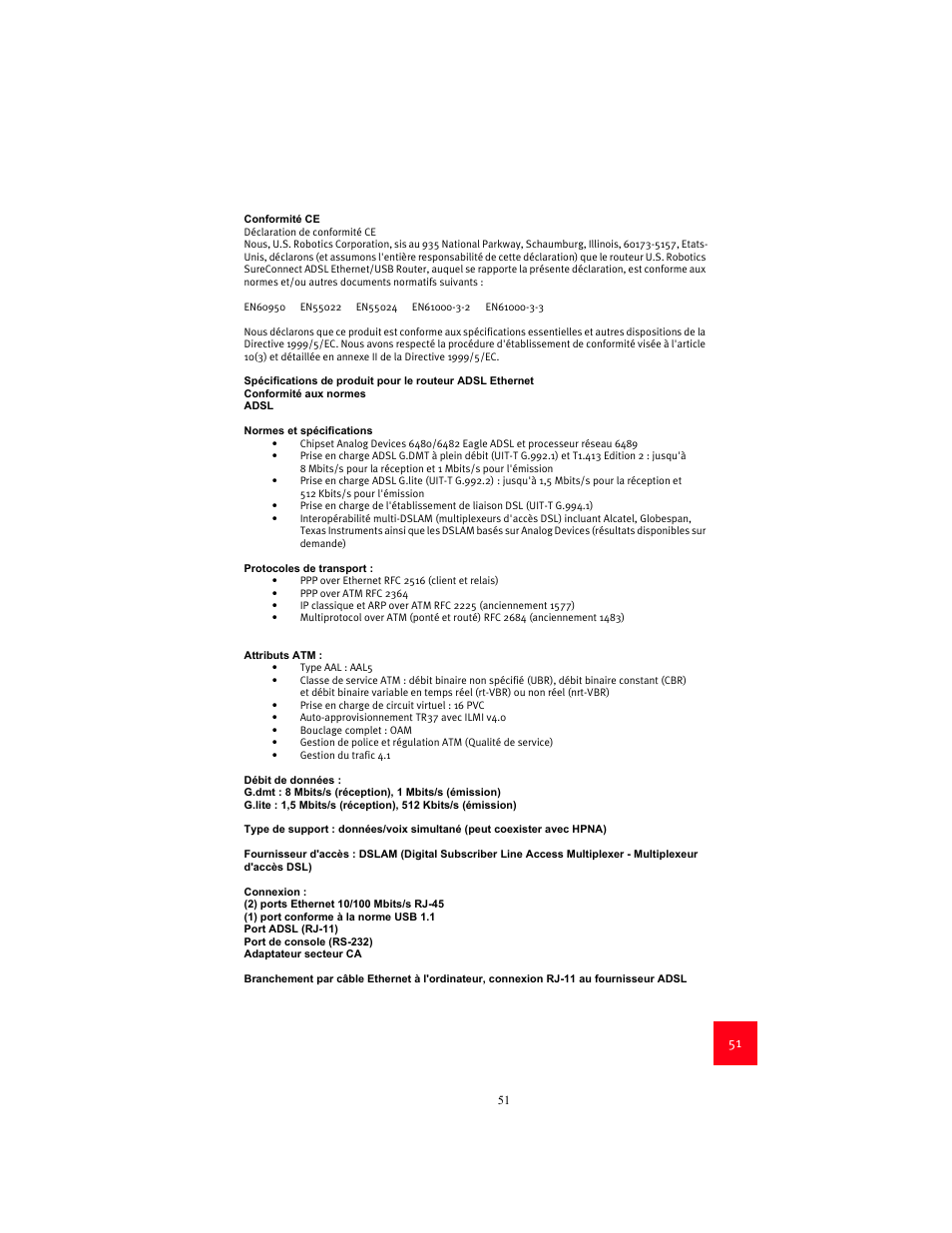 USRobotics 9003 User Manual | Page 55 / 182