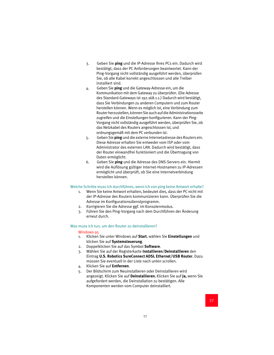 USRobotics 9003 User Manual | Page 81 / 182