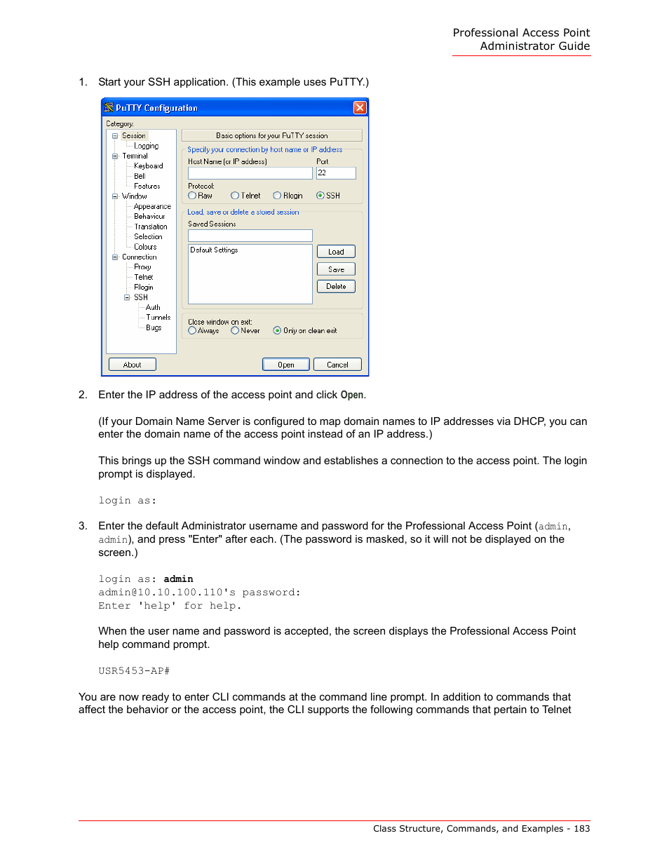 USRobotics Instant802 APSDK User Manual | Page 183 / 328