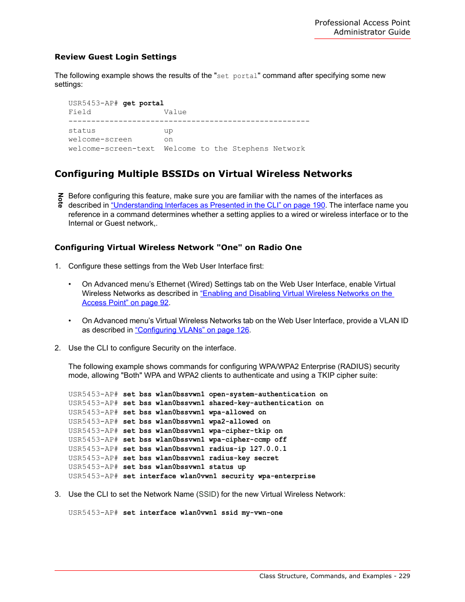 USRobotics Instant802 APSDK User Manual | Page 229 / 328