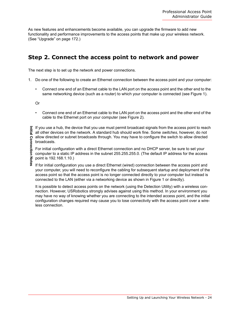 USRobotics Instant802 APSDK User Manual | Page 24 / 328