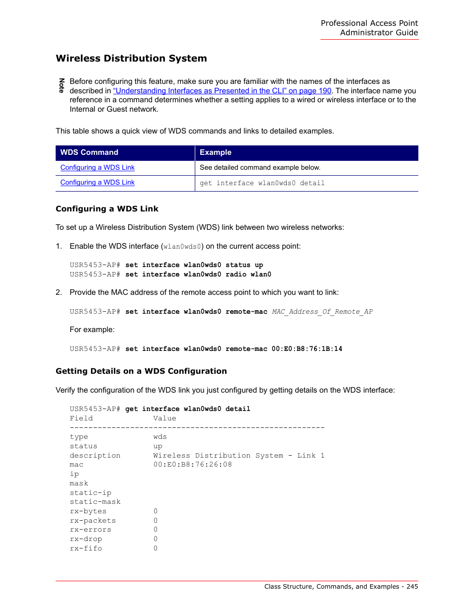 Wireless distribution system | USRobotics Instant802 APSDK User Manual | Page 245 / 328