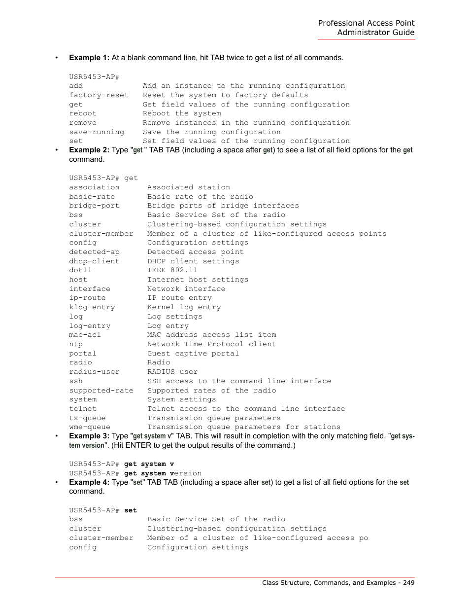 USRobotics Instant802 APSDK User Manual | Page 249 / 328