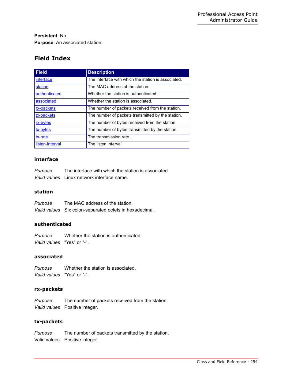 USRobotics Instant802 APSDK User Manual | Page 254 / 328