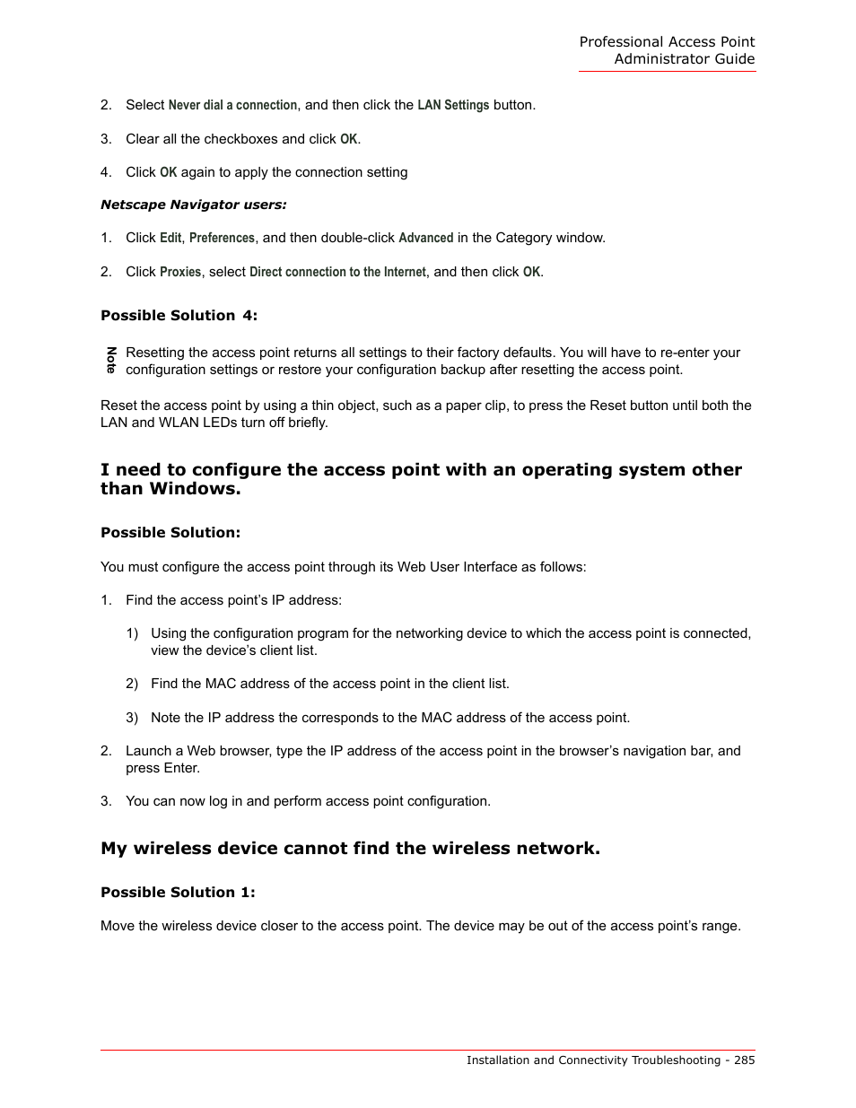 USRobotics Instant802 APSDK User Manual | Page 285 / 328