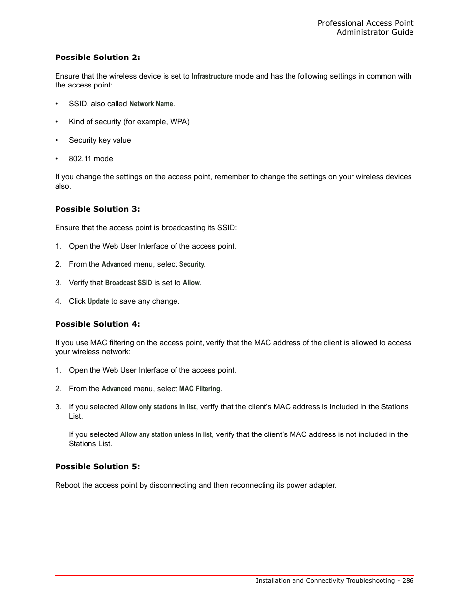 USRobotics Instant802 APSDK User Manual | Page 286 / 328