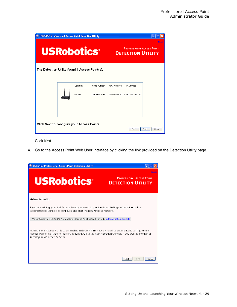 USRobotics Instant802 APSDK User Manual | Page 29 / 328