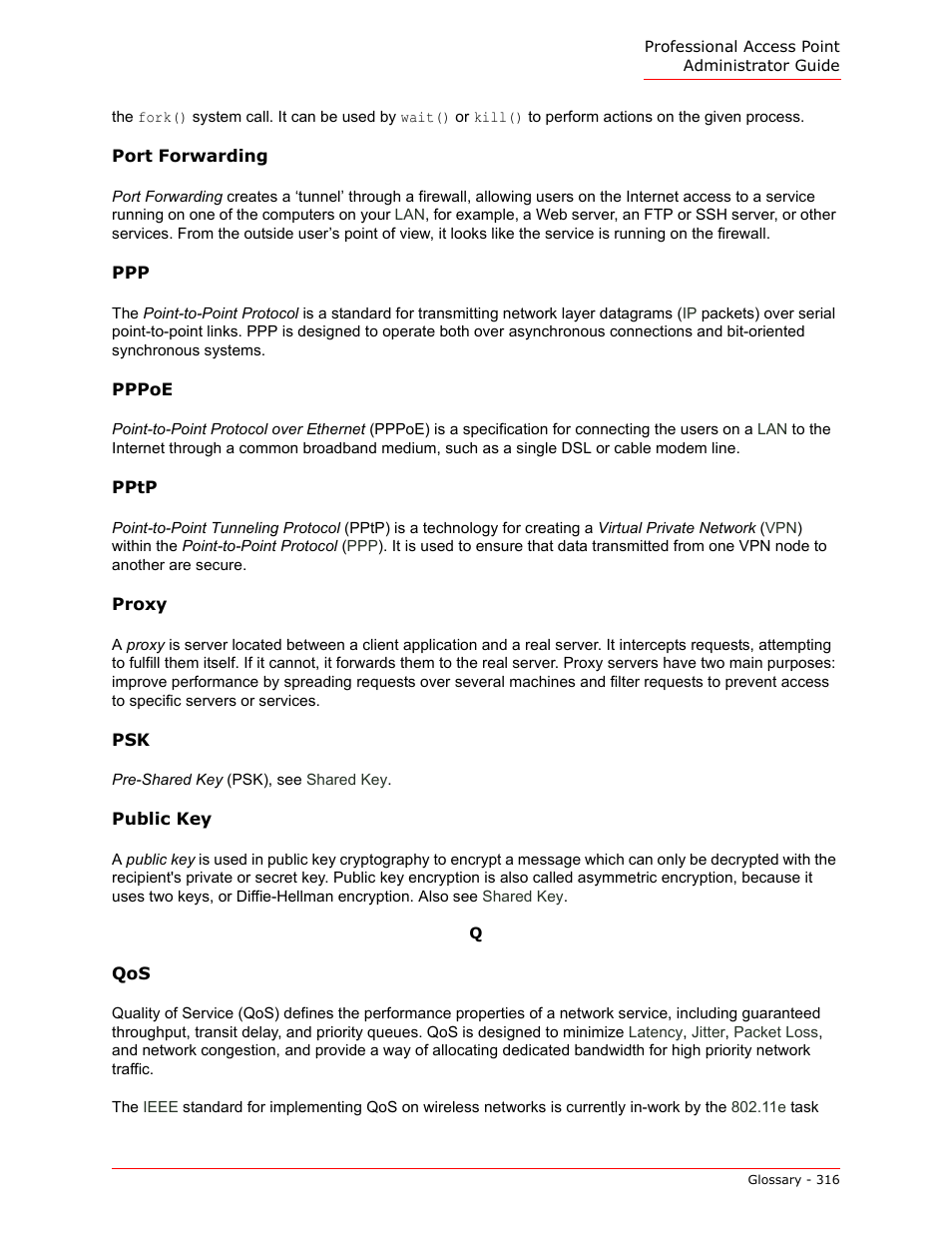 Is a wi-fi, Provides, Conn | USRobotics Instant802 APSDK User Manual | Page 316 / 328