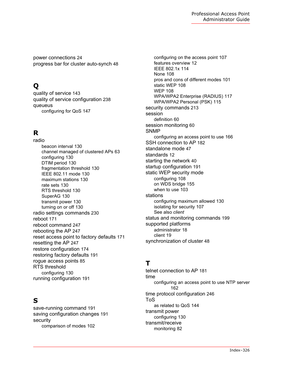 USRobotics Instant802 APSDK User Manual | Page 326 / 328