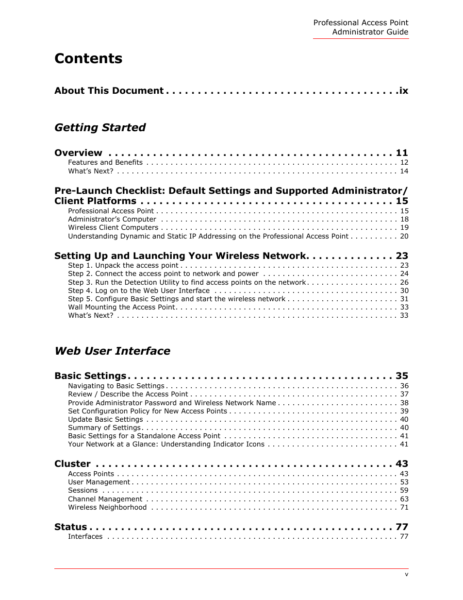 USRobotics Instant802 APSDK User Manual | Page 5 / 328