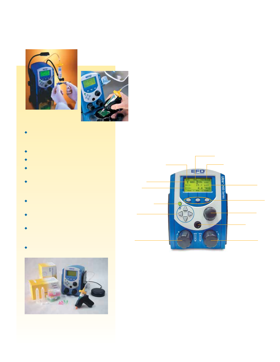 Ultra 2400 series, Dispensing workstation, Key features | 41% in man-hours, Specifications, Models, We save, Equal to $53/hour | Ultra Products Nordson v051806 User Manual | Page 4 / 20