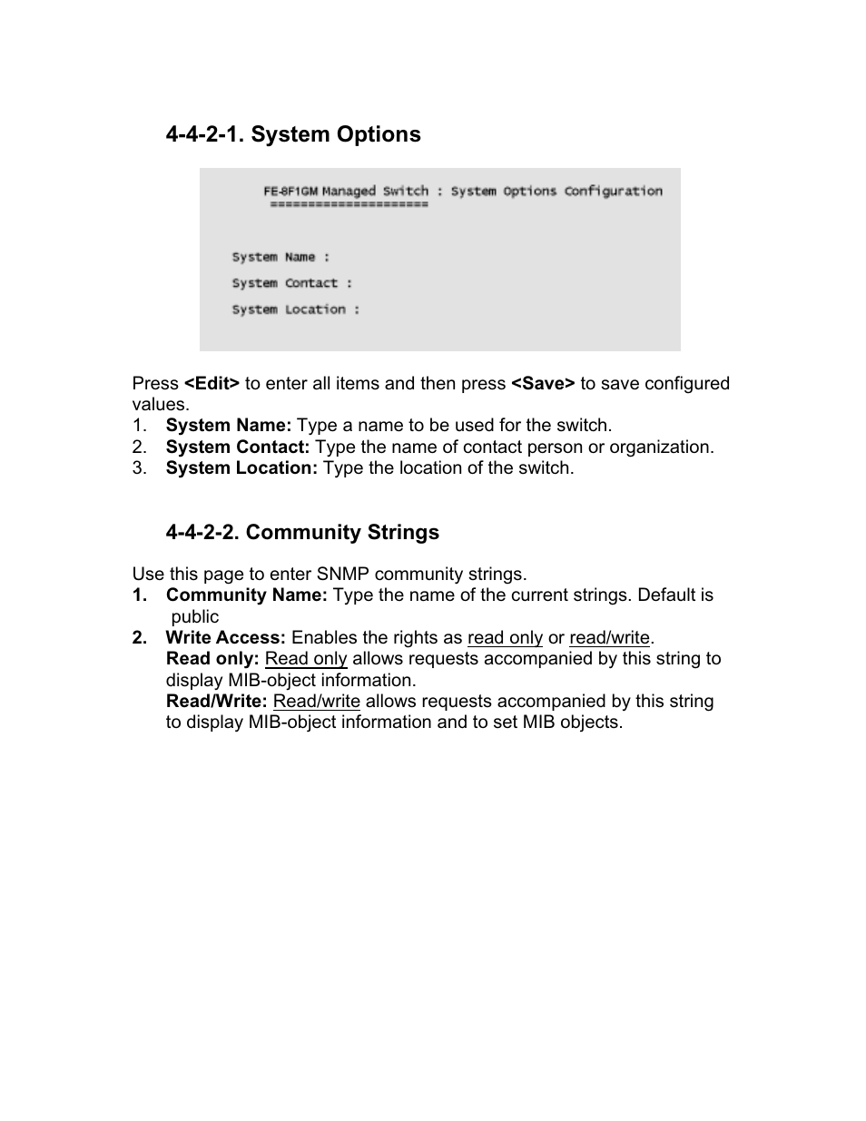 4-2-1. system options | UNICOM Electric 8 User Manual | Page 32 / 64