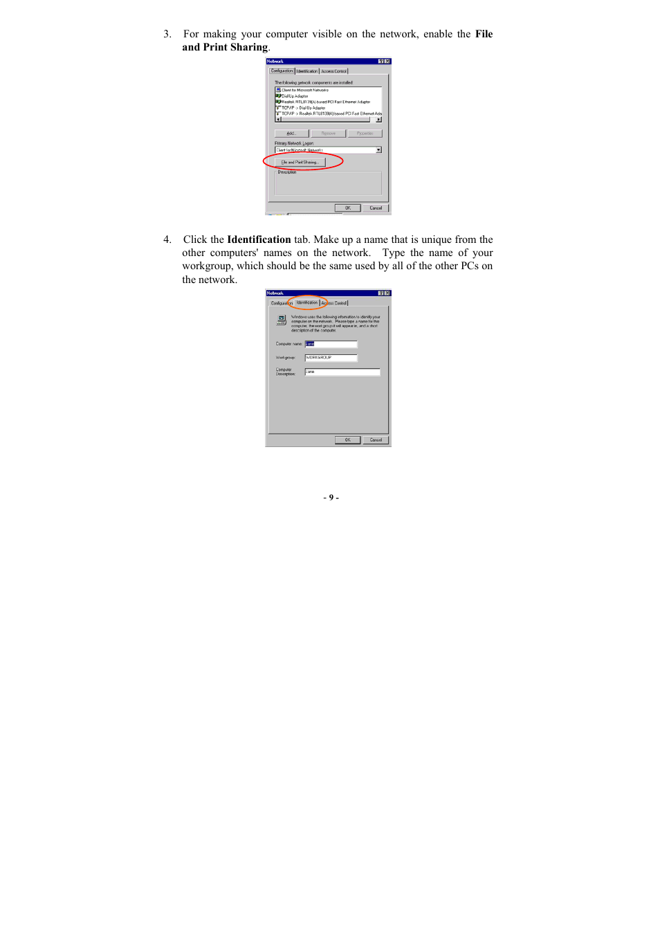 UNICOM Electric 802.11b+g User Manual | Page 12 / 35