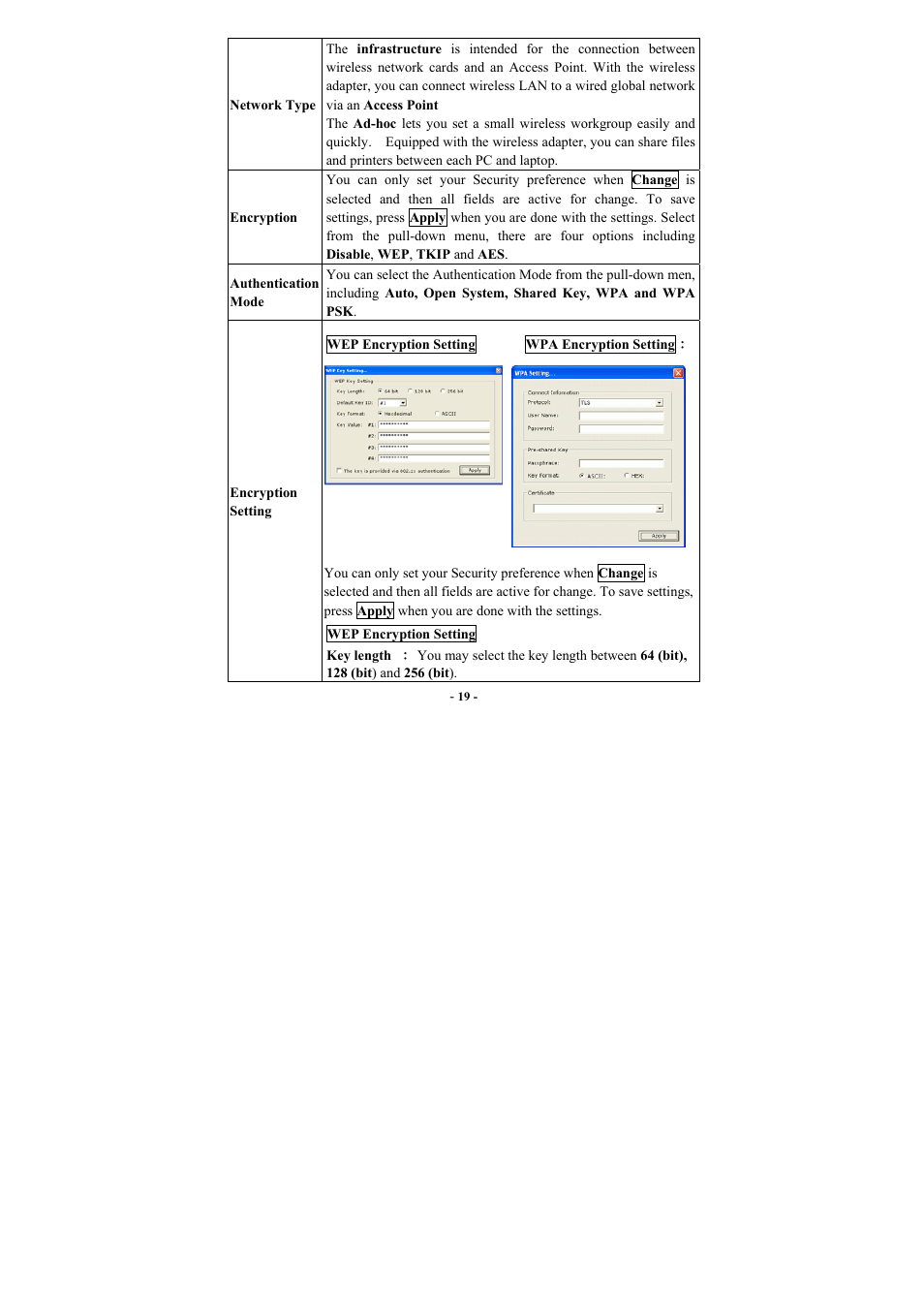 UNICOM Electric 802.11b+g User Manual | Page 22 / 35