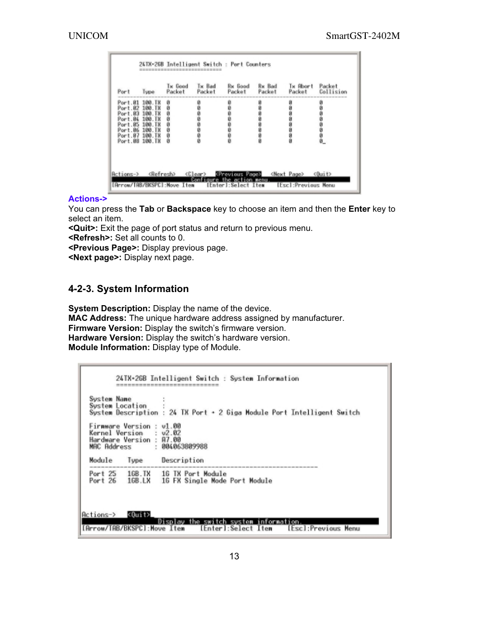 UNICOM Electric SmartGST-2402M User Manual | Page 14 / 82