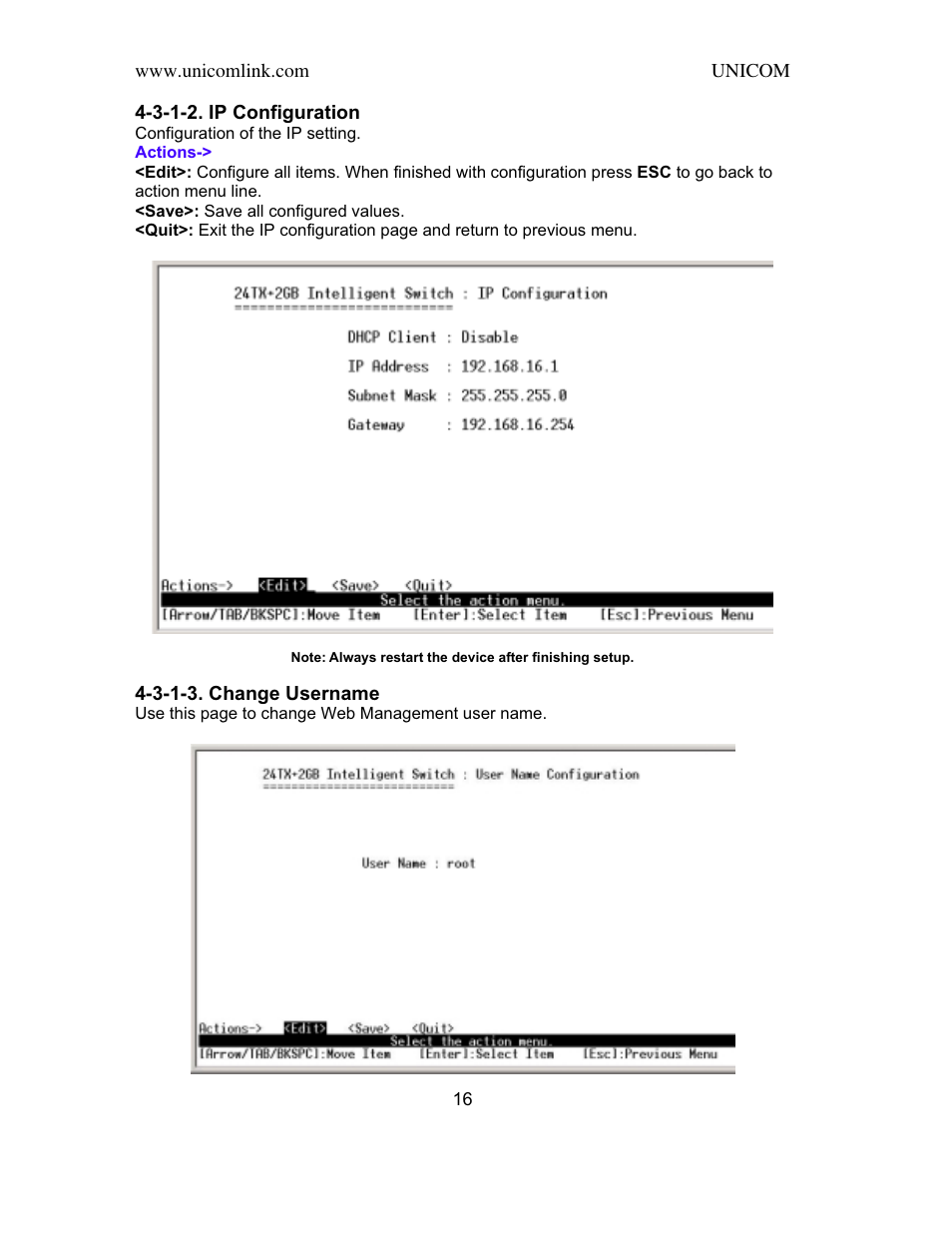 UNICOM Electric SmartGST-2402M User Manual | Page 17 / 82