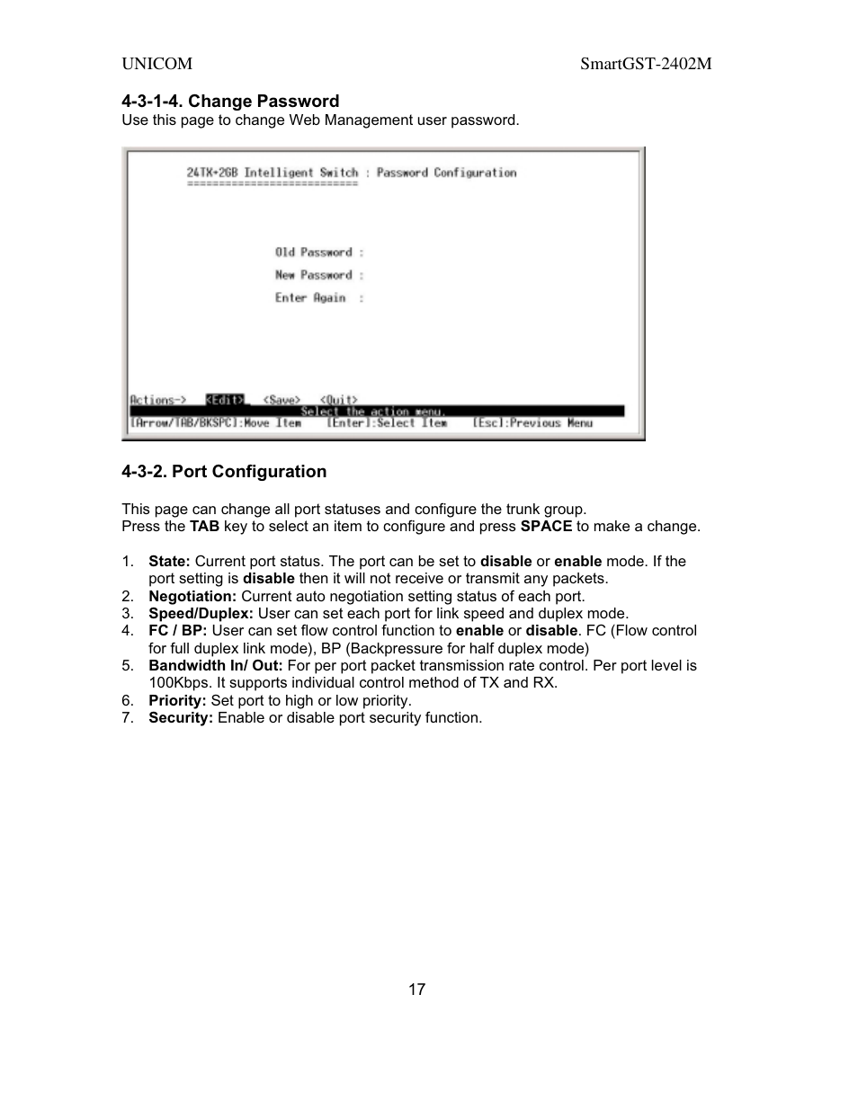 UNICOM Electric SmartGST-2402M User Manual | Page 18 / 82