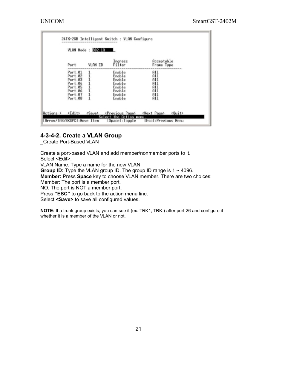 UNICOM Electric SmartGST-2402M User Manual | Page 22 / 82