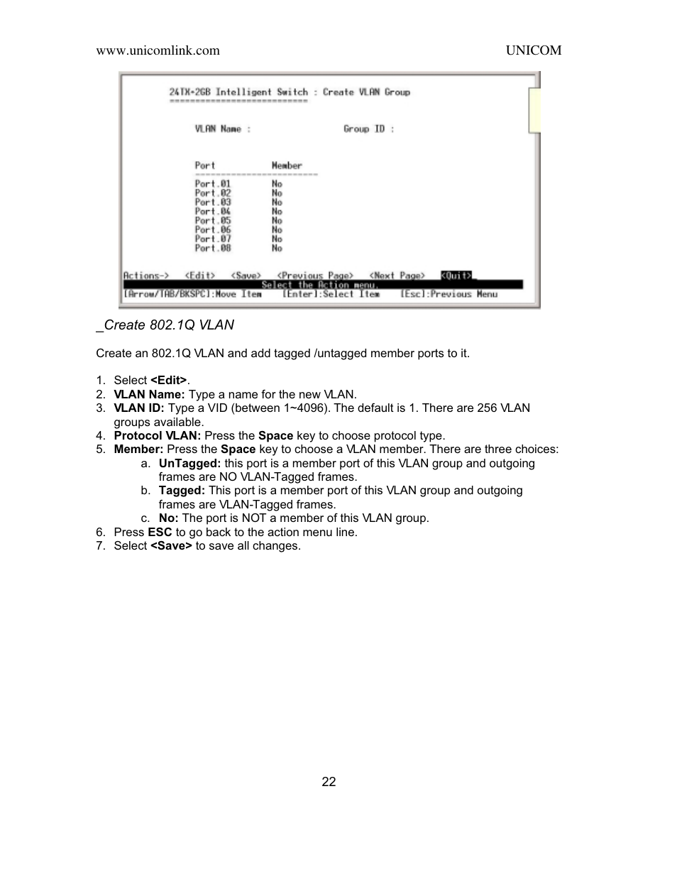 UNICOM Electric SmartGST-2402M User Manual | Page 23 / 82