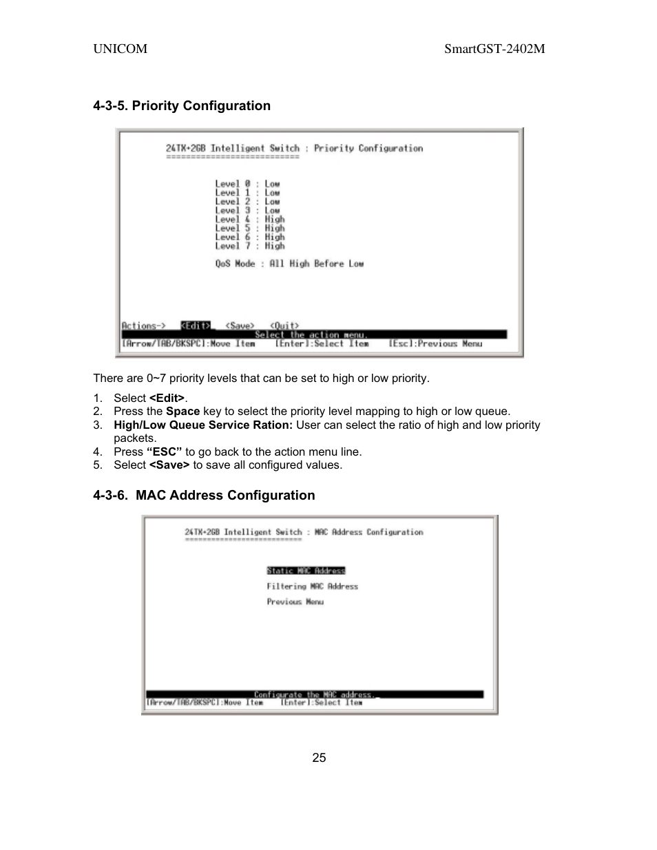 UNICOM Electric SmartGST-2402M User Manual | Page 26 / 82