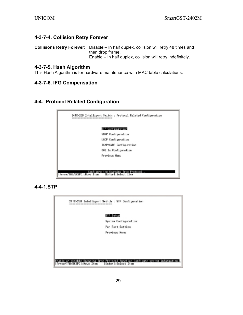 UNICOM Electric SmartGST-2402M User Manual | Page 30 / 82