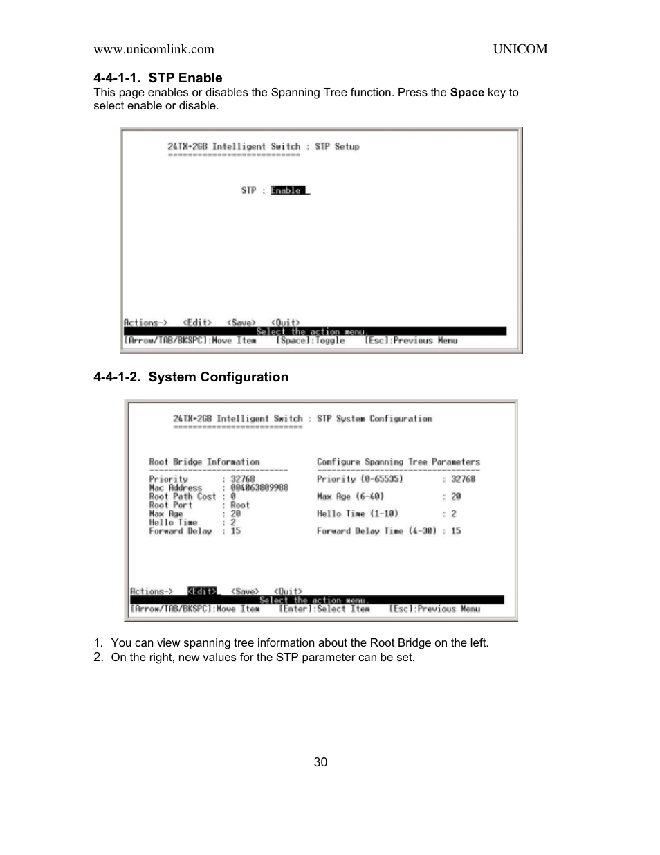 UNICOM Electric SmartGST-2402M User Manual | Page 31 / 82