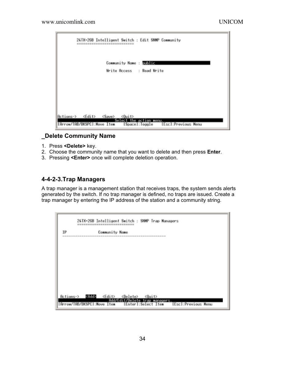 UNICOM Electric SmartGST-2402M User Manual | Page 35 / 82