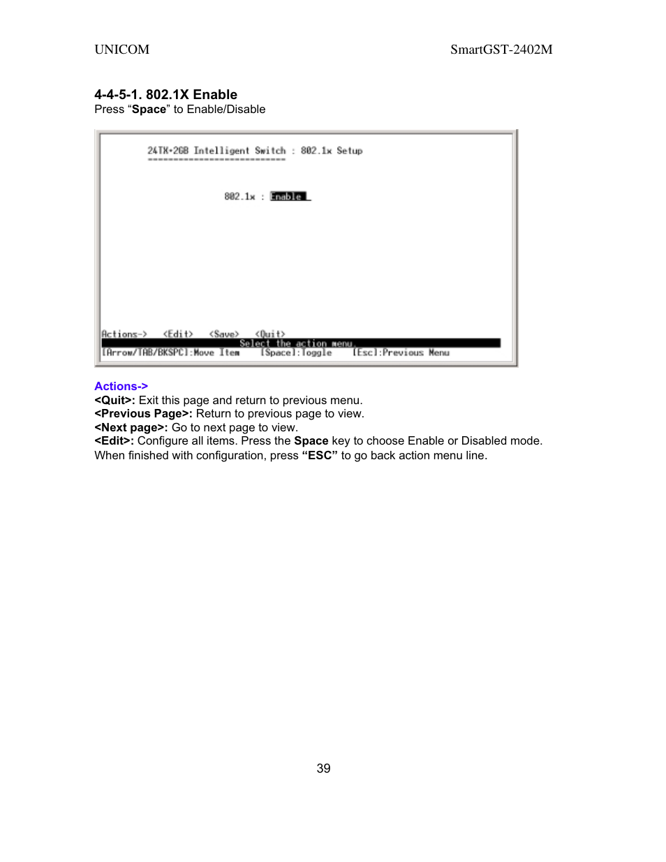 UNICOM Electric SmartGST-2402M User Manual | Page 40 / 82