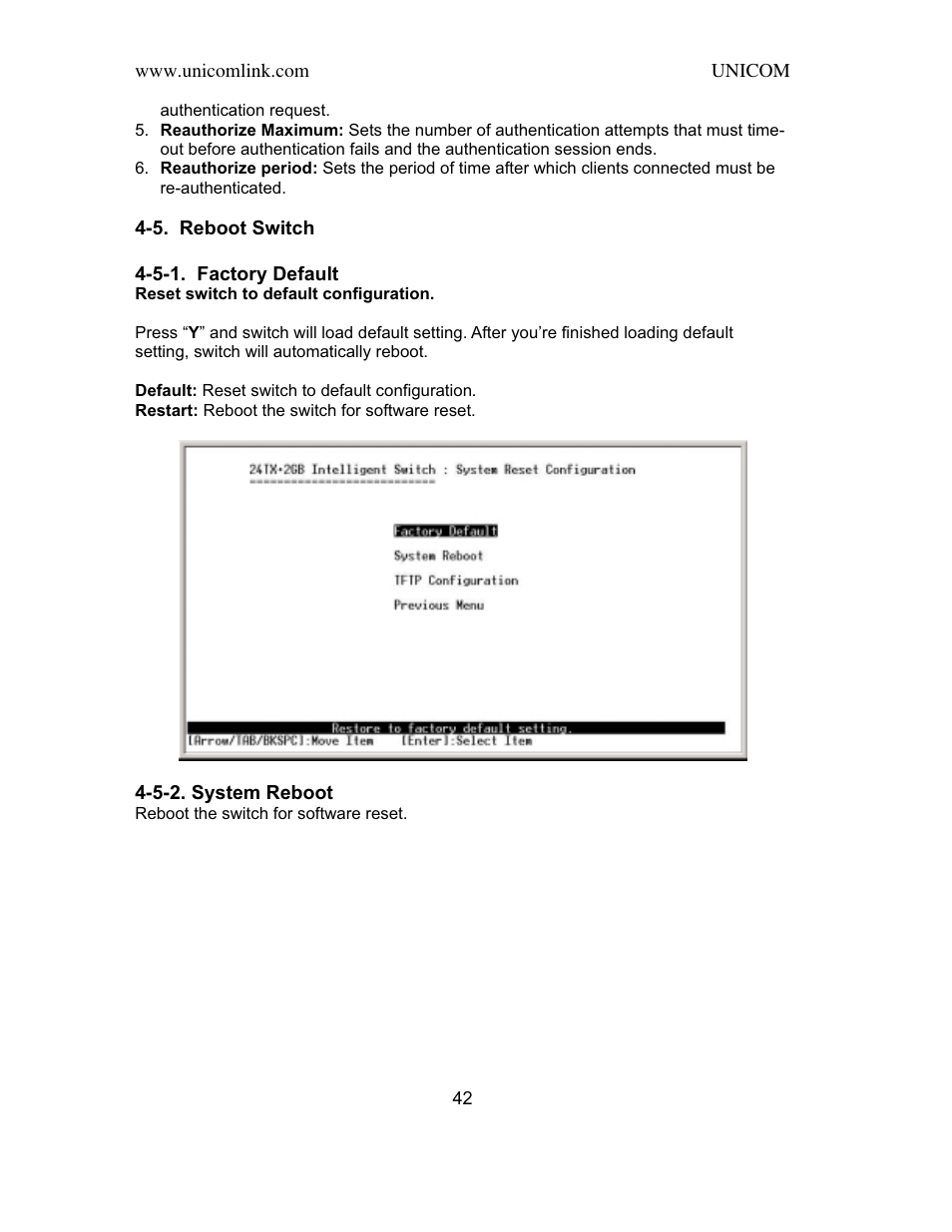 UNICOM Electric SmartGST-2402M User Manual | Page 43 / 82