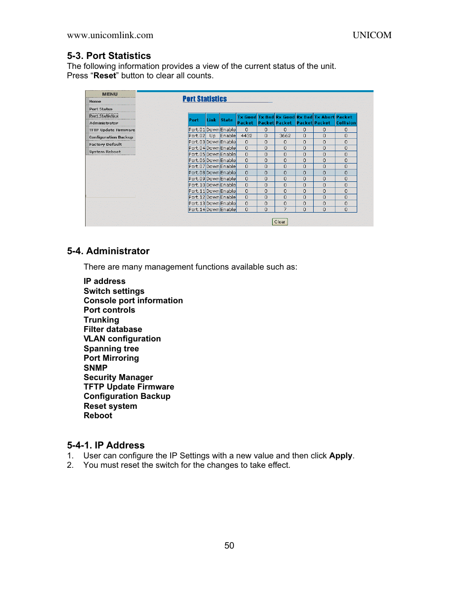 UNICOM Electric SmartGST-2402M User Manual | Page 51 / 82