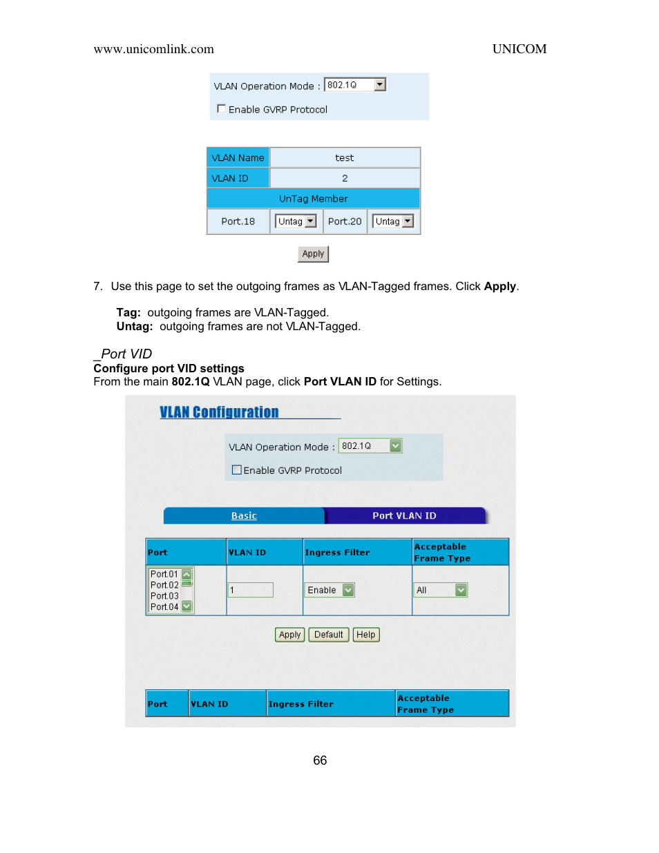 UNICOM Electric SmartGST-2402M User Manual | Page 67 / 82