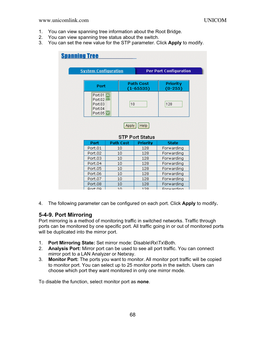 UNICOM Electric SmartGST-2402M User Manual | Page 69 / 82