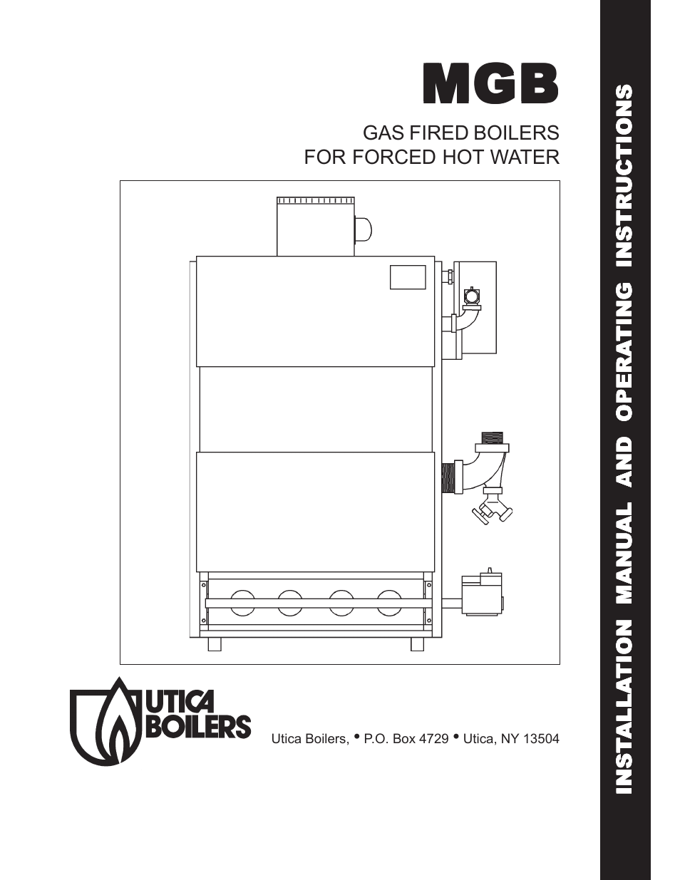 Utica Gas-fired Boiler User Manual | 28 pages