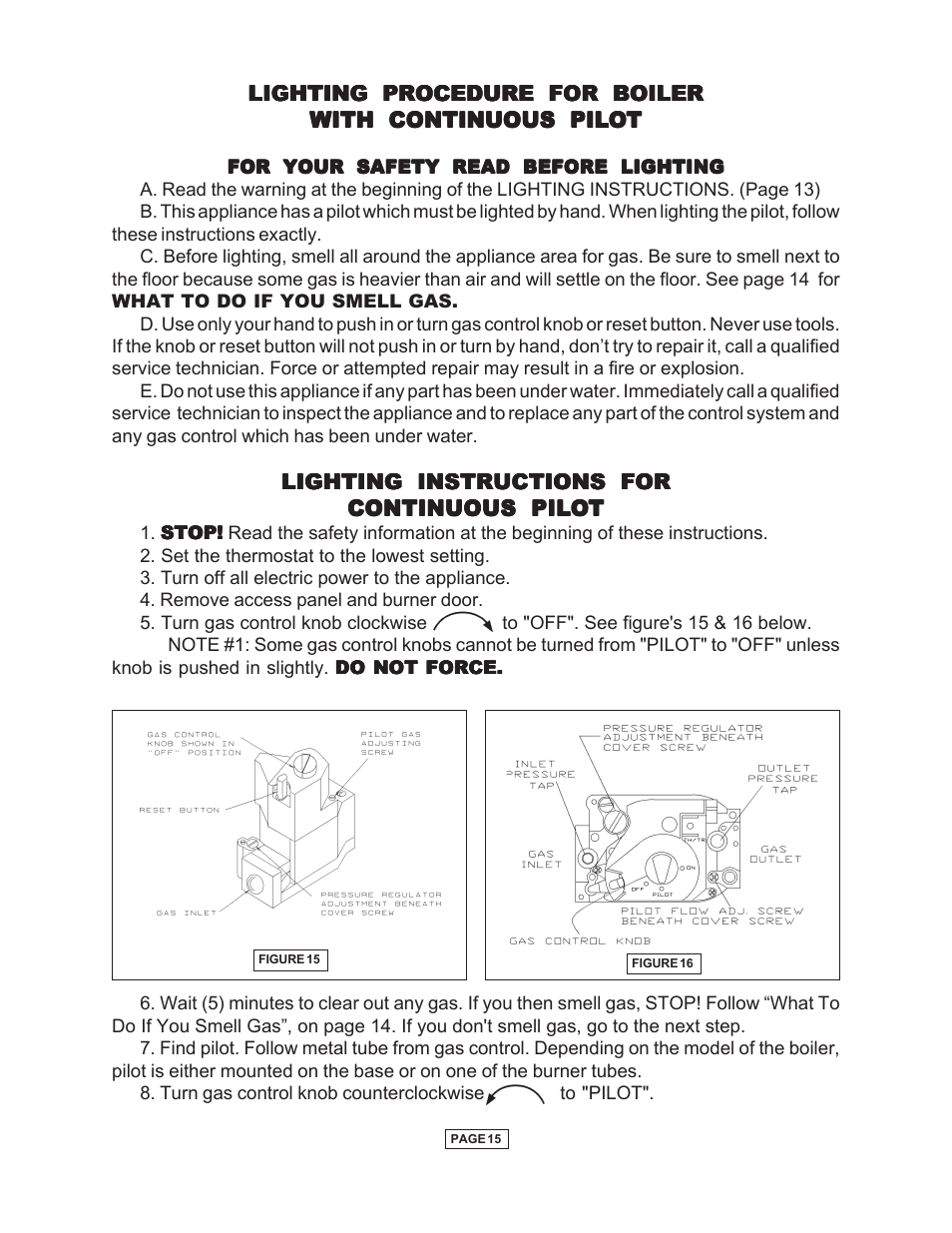 Utica Gas-fired Boiler User Manual | Page 16 / 28