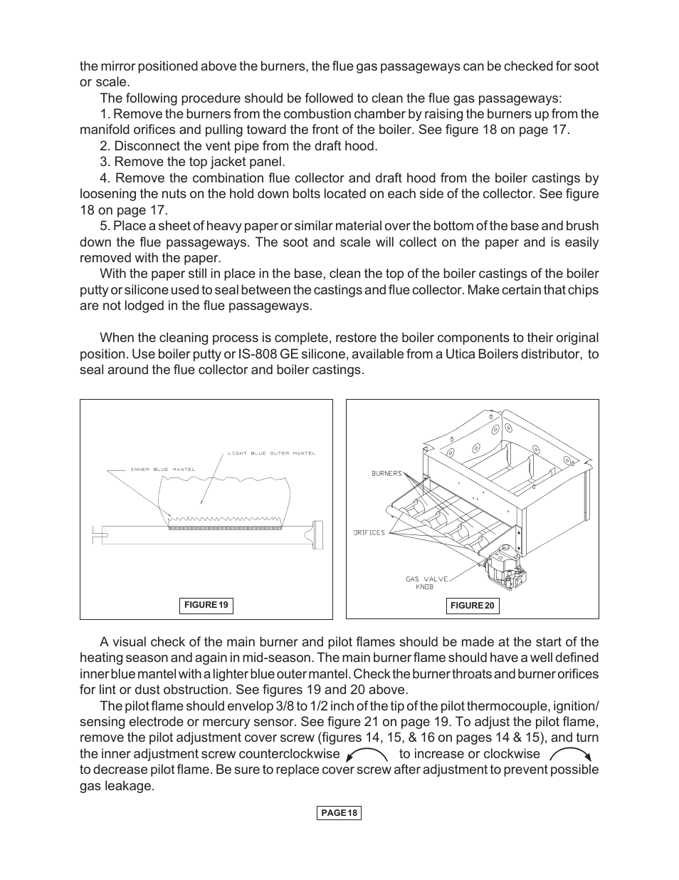 Utica Gas-fired Boiler User Manual | Page 19 / 28