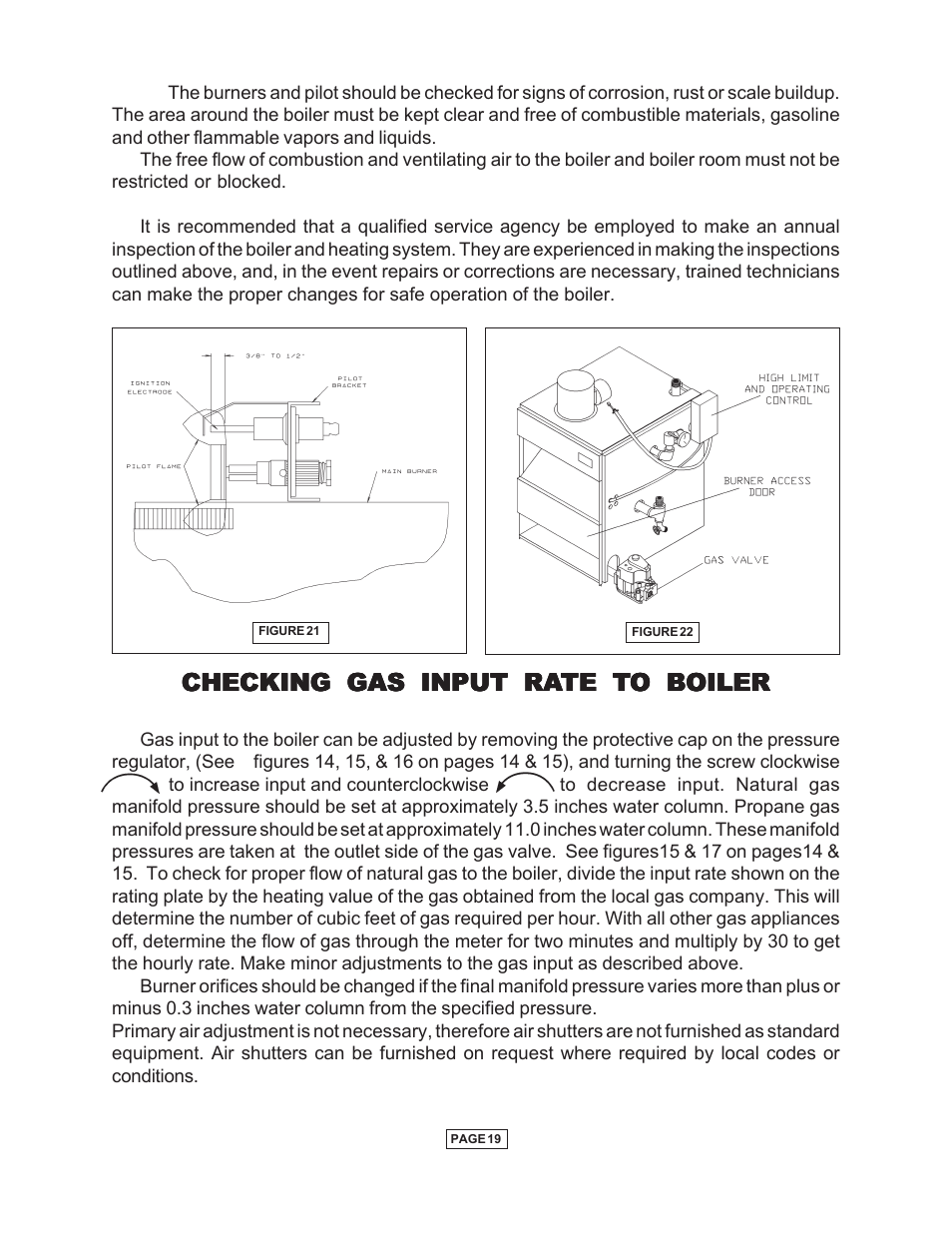 Utica Gas-fired Boiler User Manual | Page 20 / 28